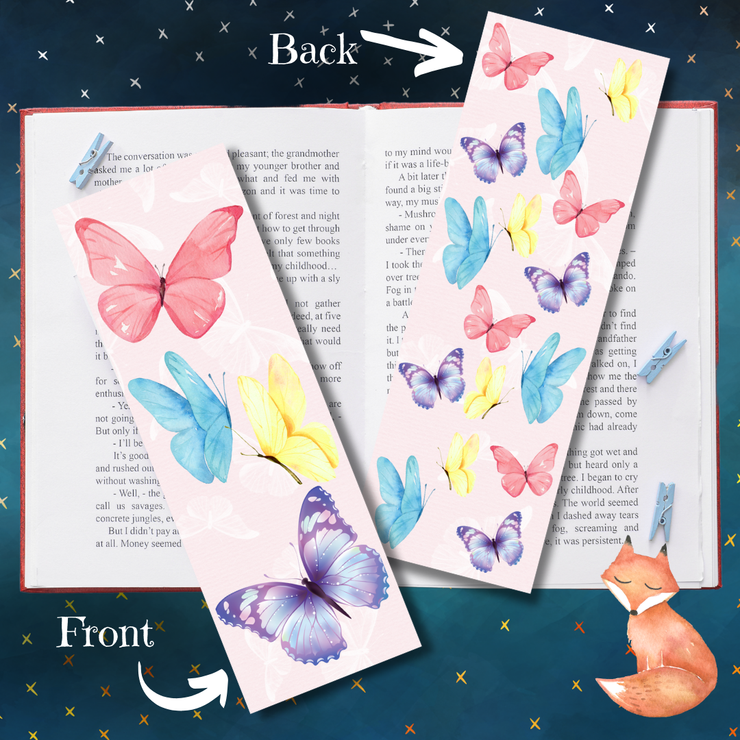 Butterflies Bookmark