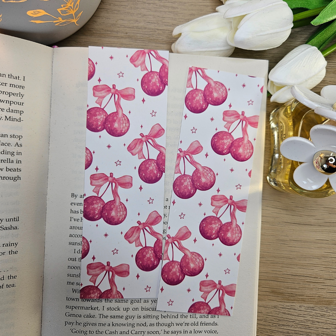 Cherry Disco Bookmark