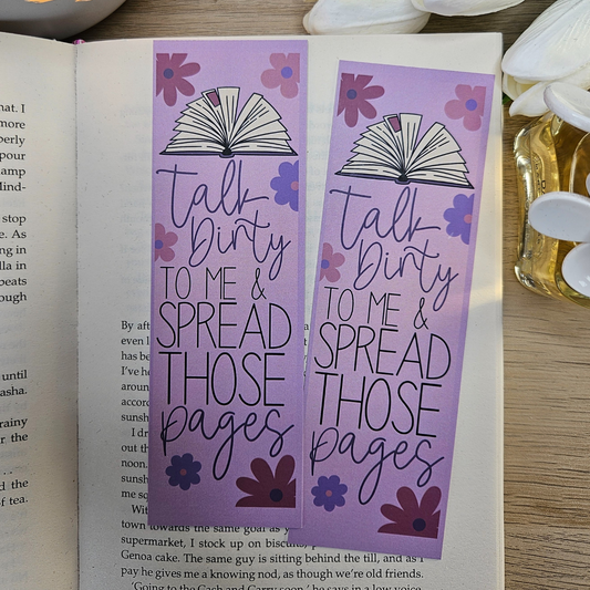 Talk Dirty Smut Bookmark