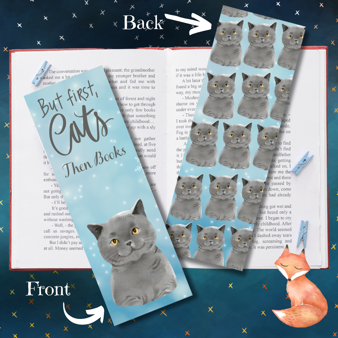 Cat Bookmark