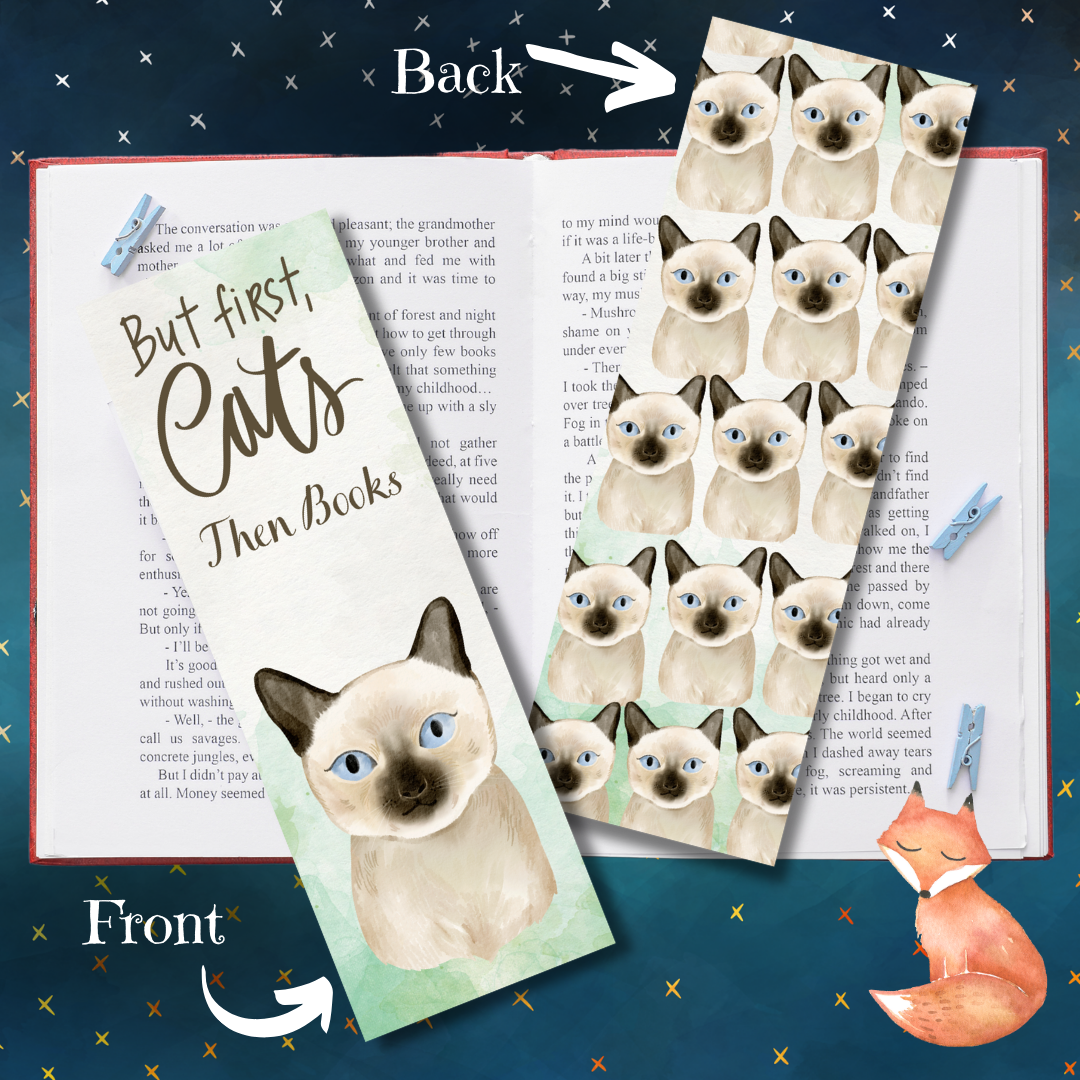 Cat Bookmark