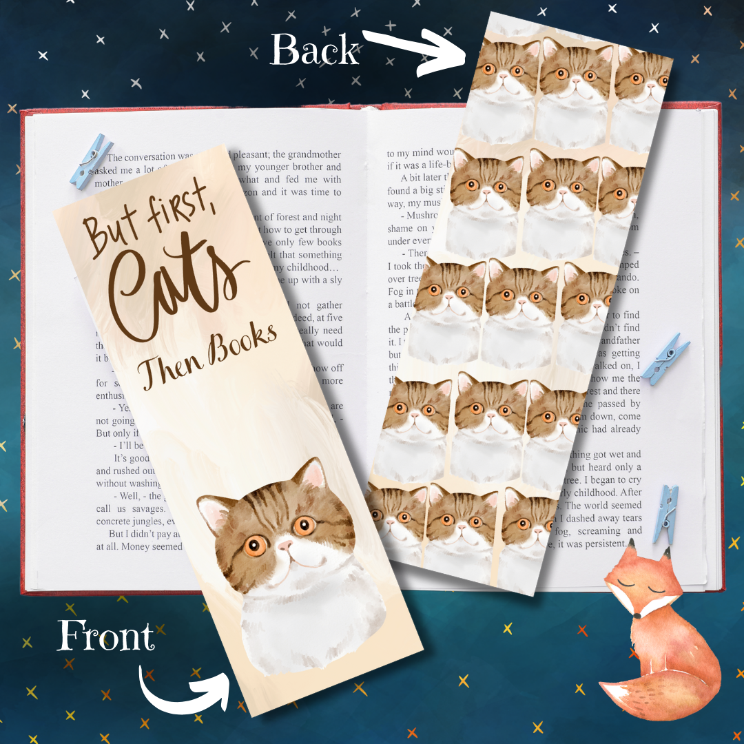 Cat Bookmark