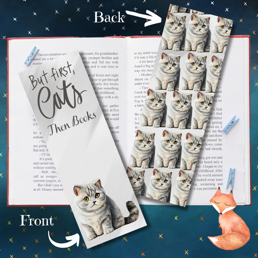 Cat Bookmark