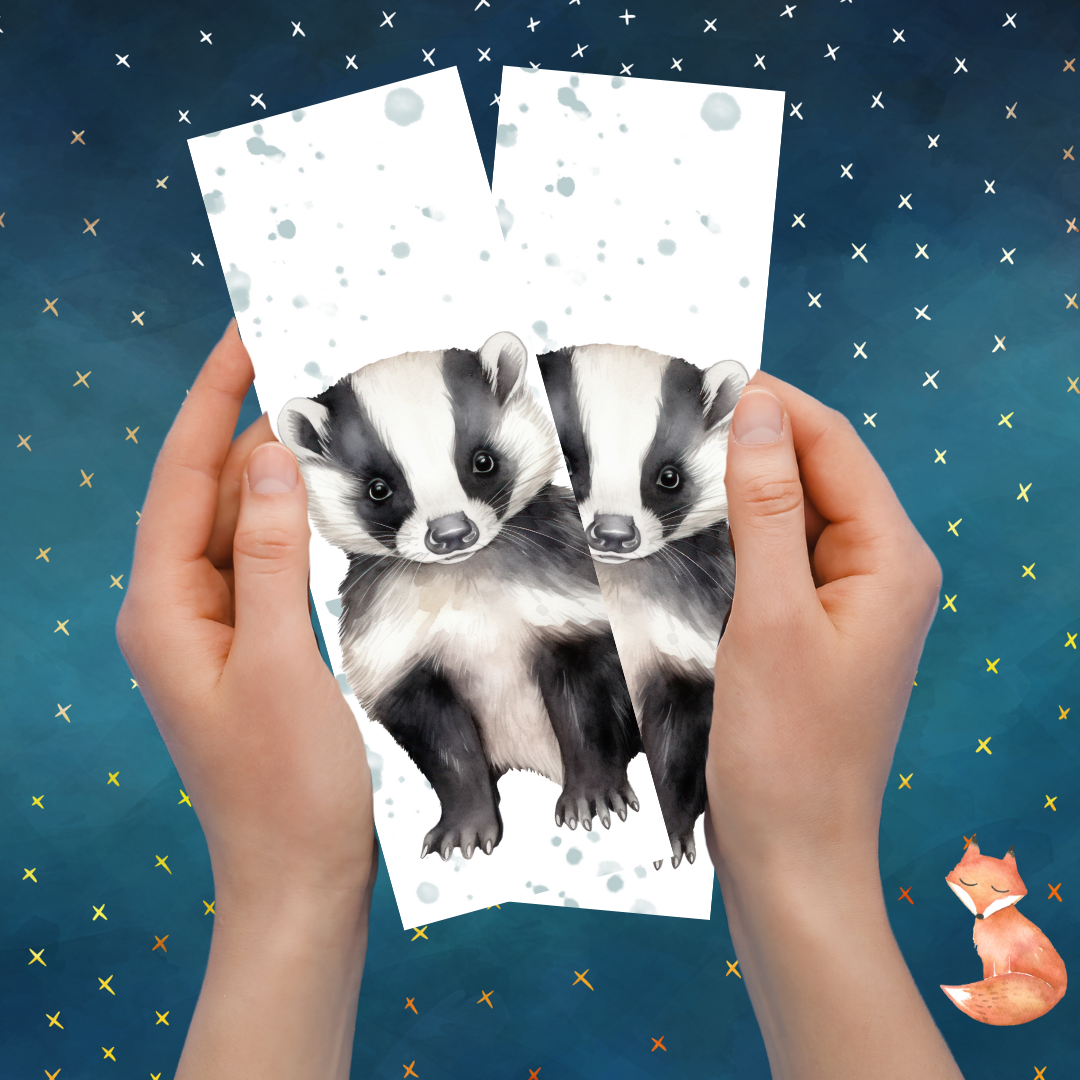 Badger Bookmark