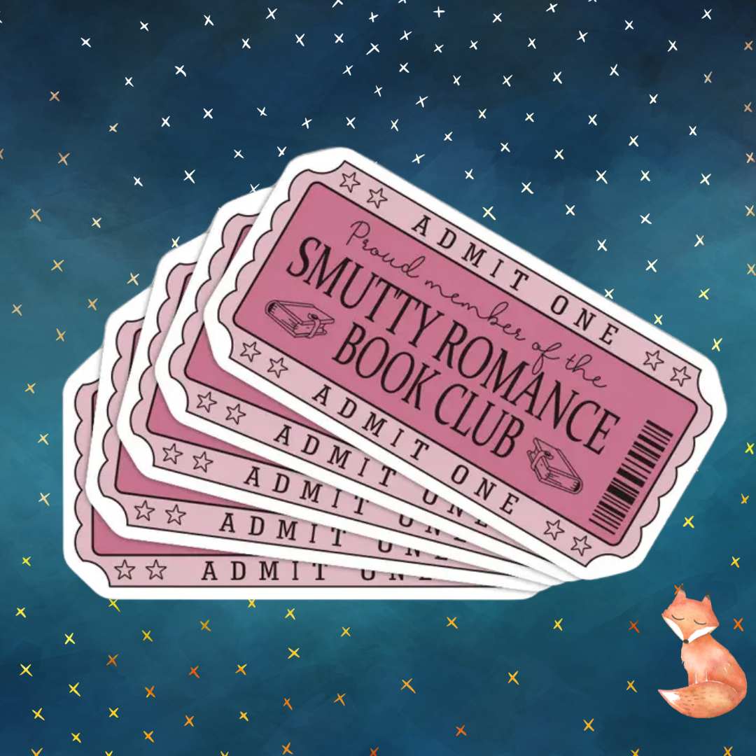Smutty Romance Book Club Sticker
