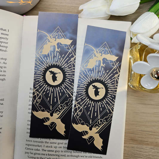 Onyx Storm Fantasy Bookmark
