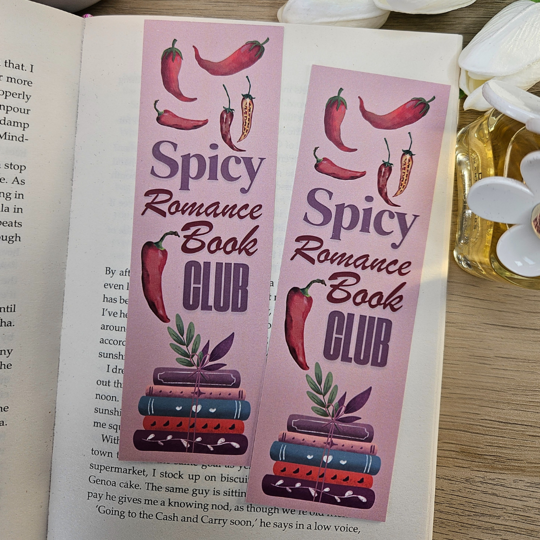 Spicy Romance Book Club Bookmark
