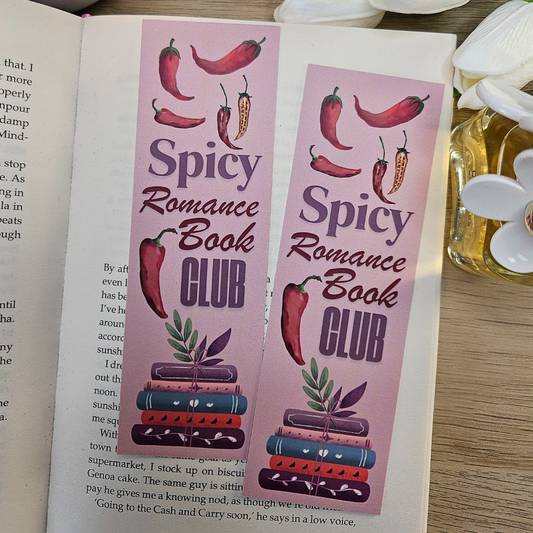 Spicy Romance Book Club Bookmark