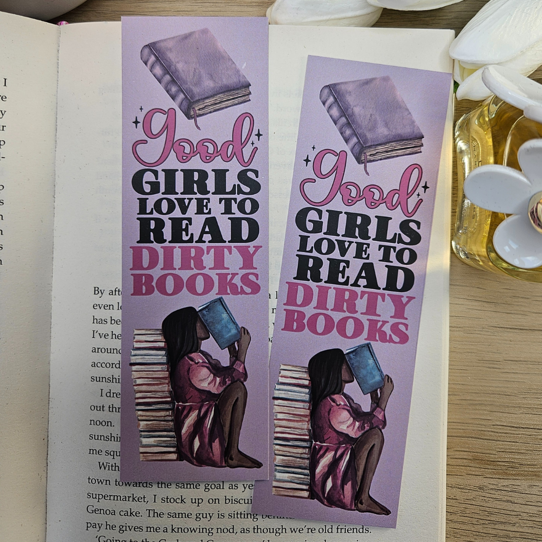 Dirty Books Bookmark