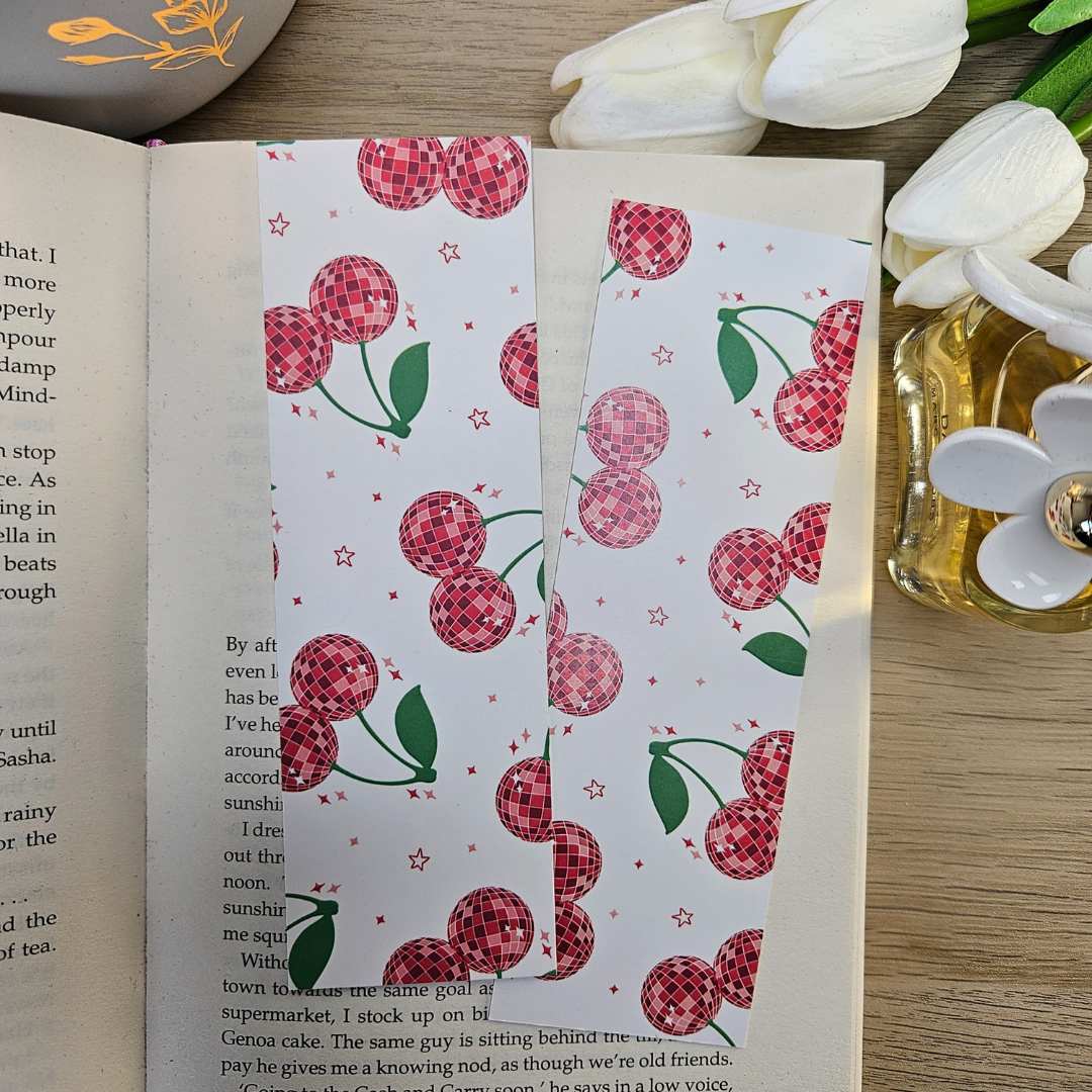 Cherry Disco Bookmark