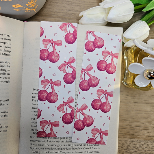 Cherry Disco Bookmark