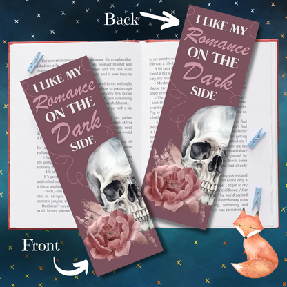 Dark Romance Bookmark