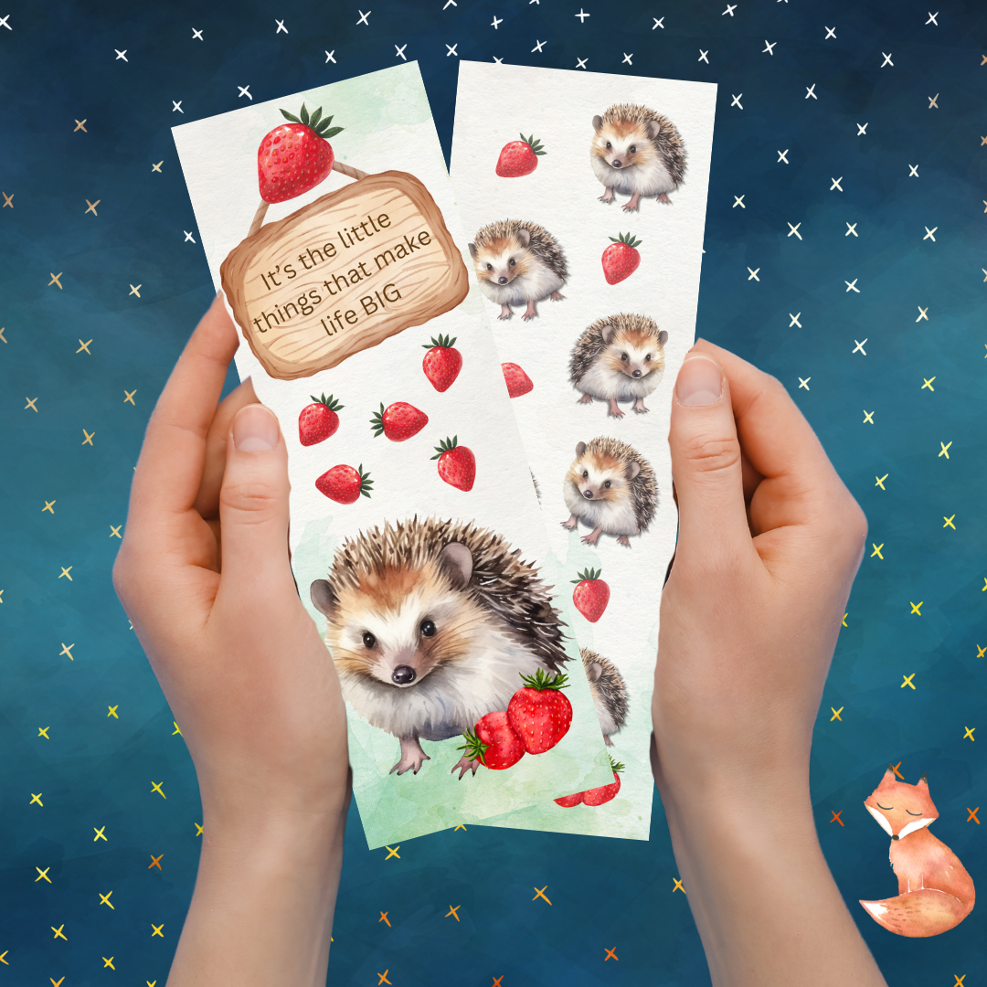 Hedgehog Bookmark