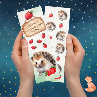 Hedgehog Bookmark