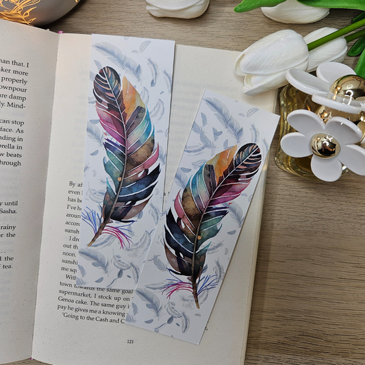 Feather Bookmark
