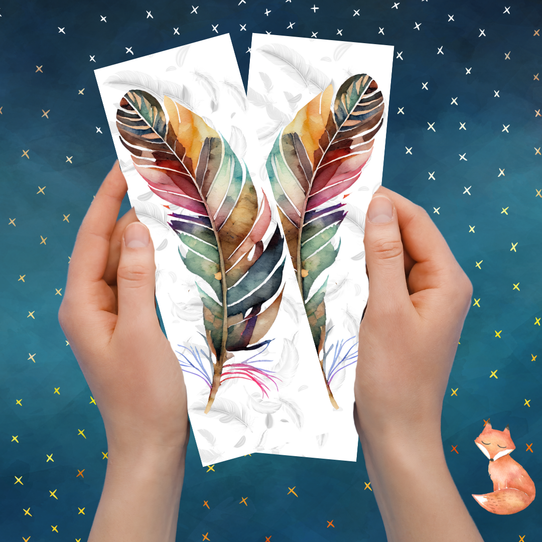 Feather Bookmark