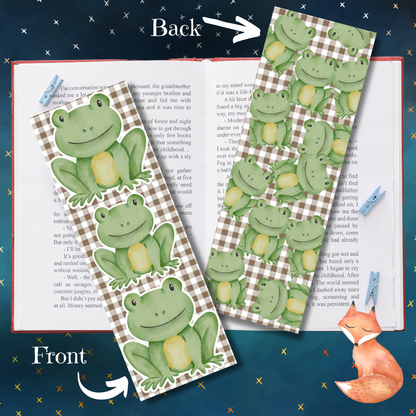 Frog Bookmark