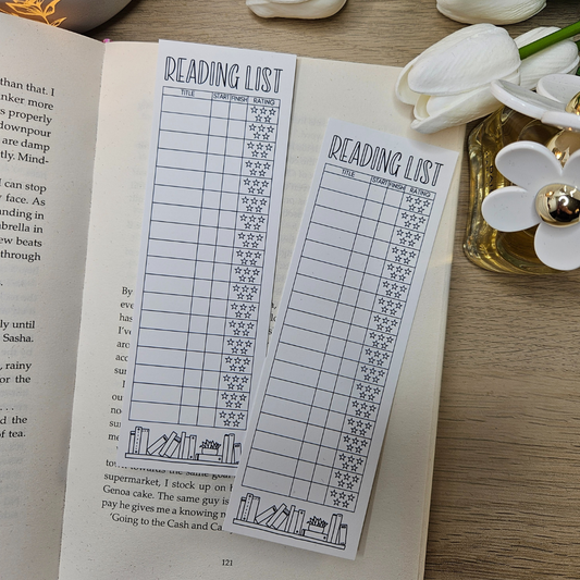 Reading List Bookmark