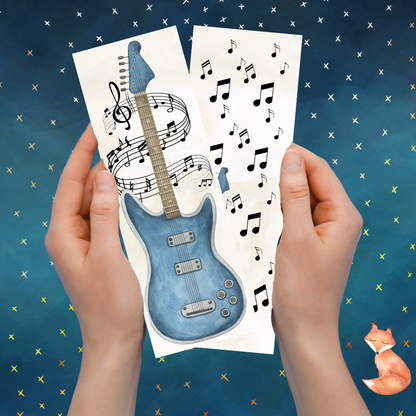Electric Guitar Bookmark