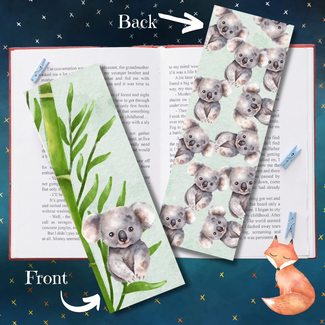 Koala Bear Bookmark