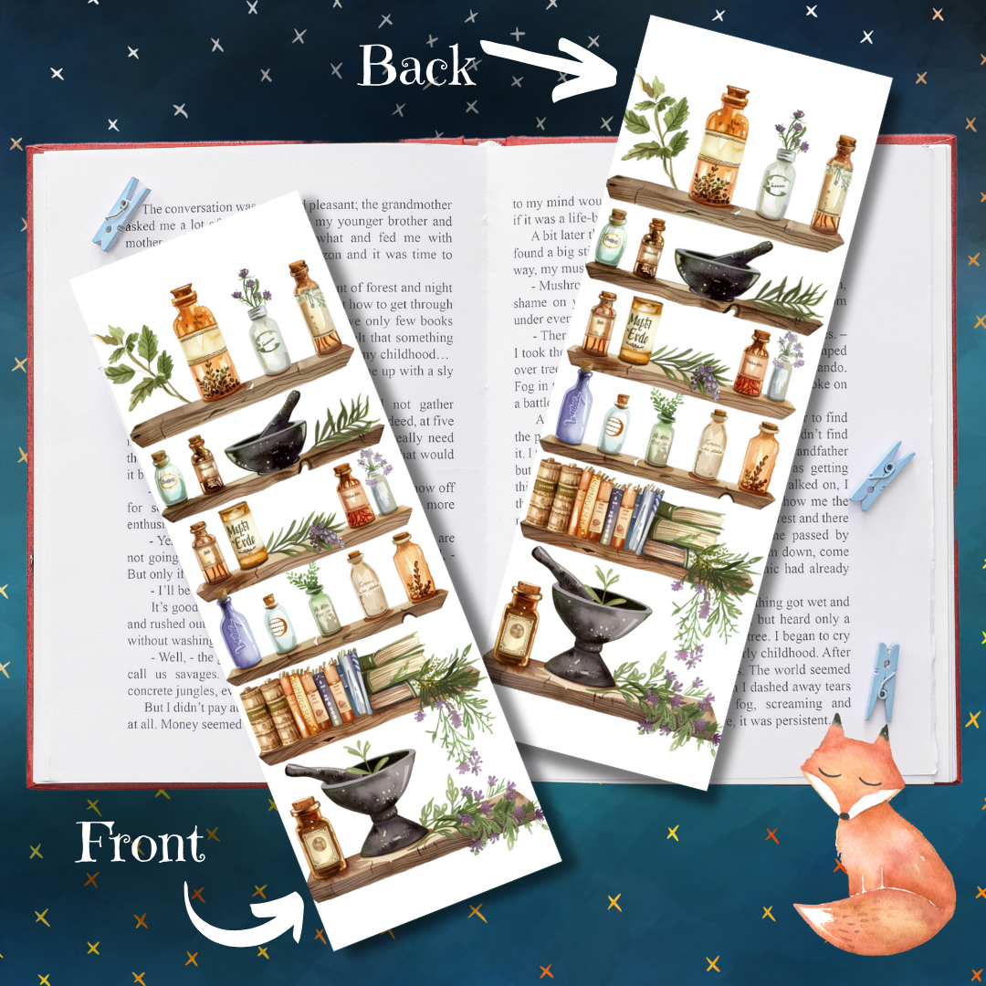 Bookshelf Bookmark