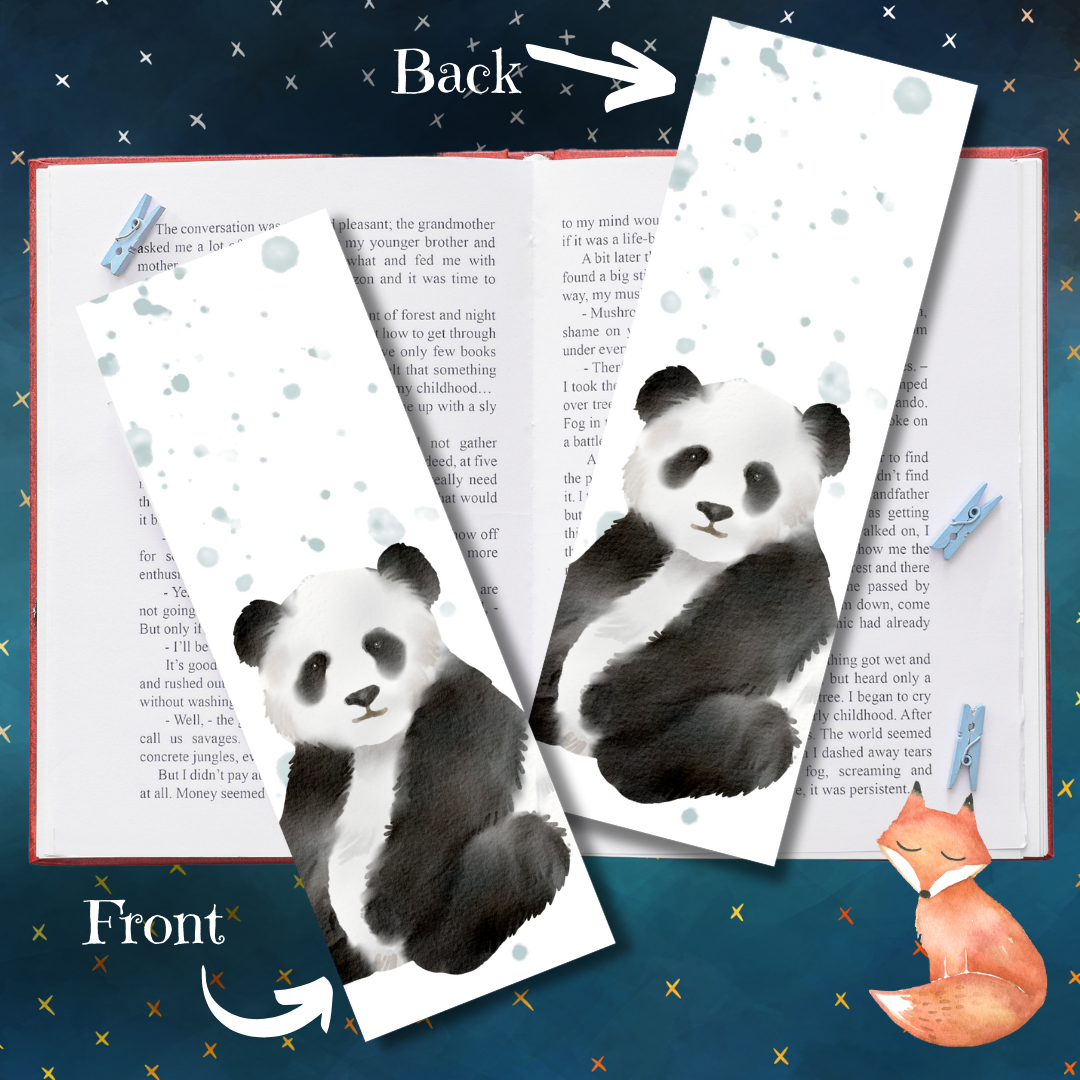 Panda Bookmark