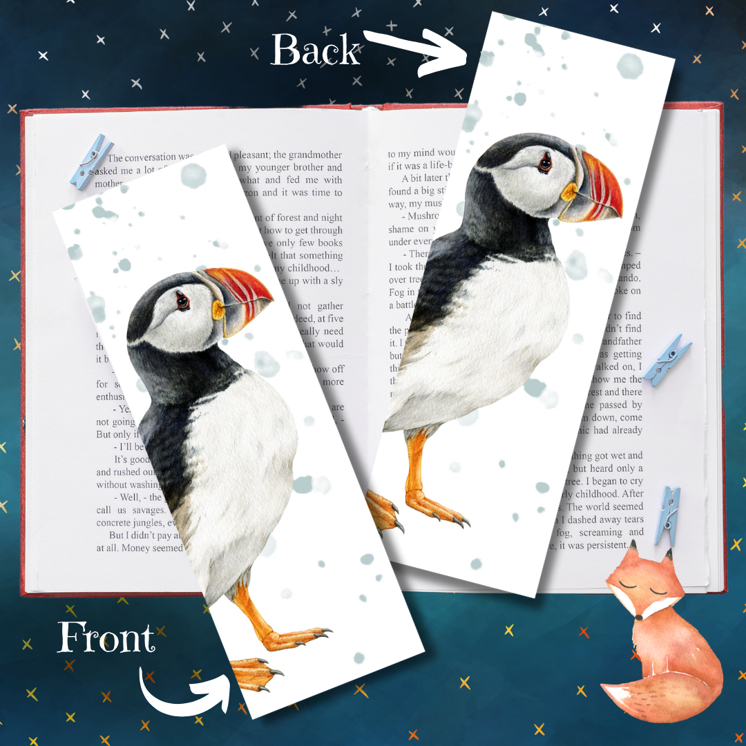 Puffin Bookmark