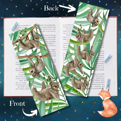 Sloth Bookmark