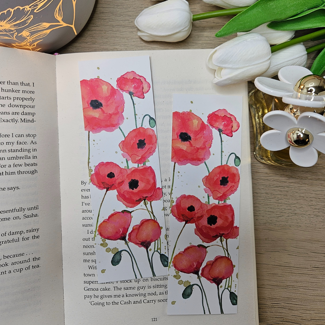 Poppy Bookmark