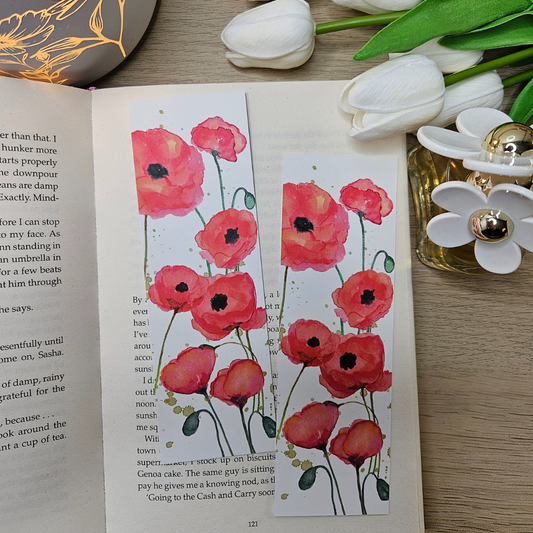Poppy Bookmark