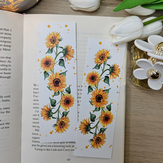 Sunflower Bookmark