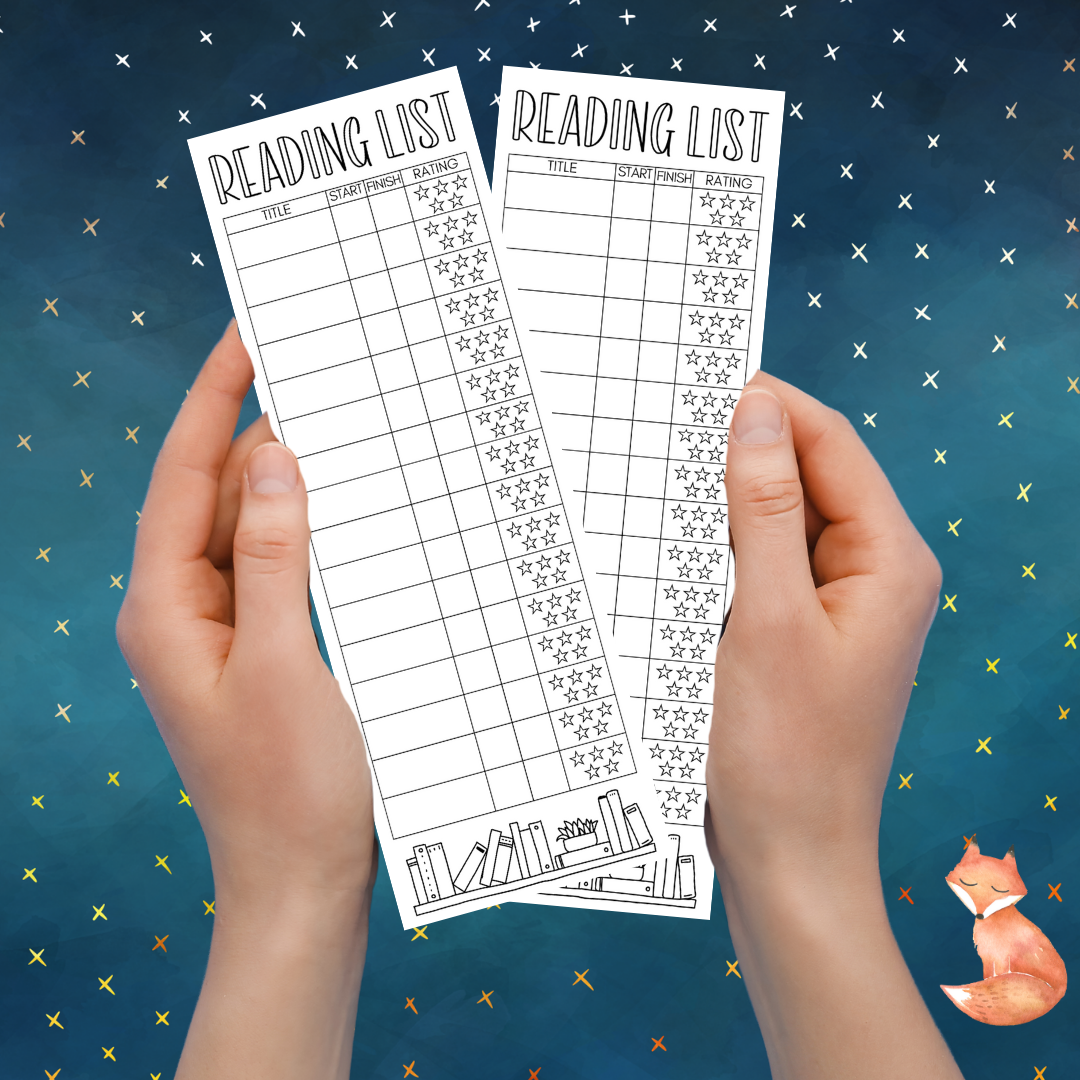 Reading List Bookmark