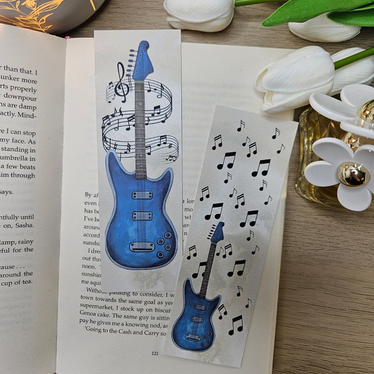 Electric Guitar Bookmark