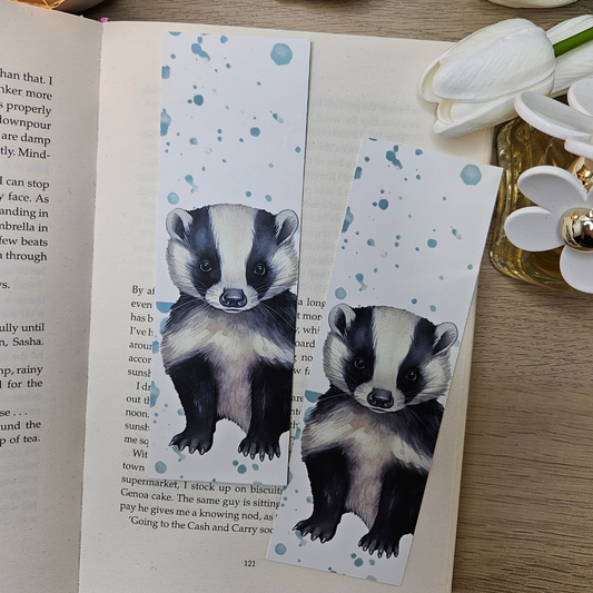 Badger Bookmark