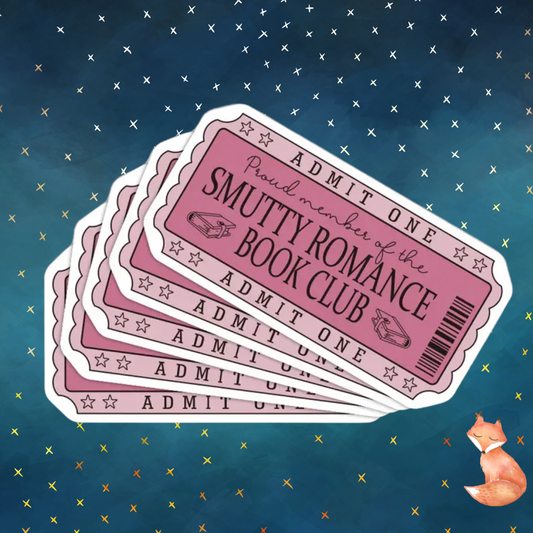 Smutty Romance Book Club Sticker