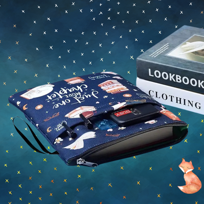 Just One More Chapter Book Sleeve Pouch